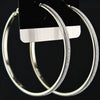 Charm Frosted Big Hoop Earrings